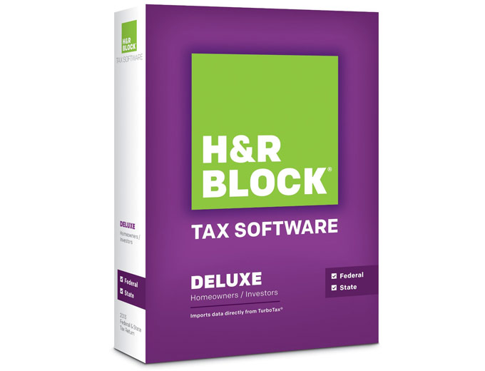 H&R Block Tax Software from $9.99 at Staples