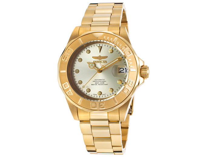 Invicta 17054 Pro Diver 18K Plated Watch