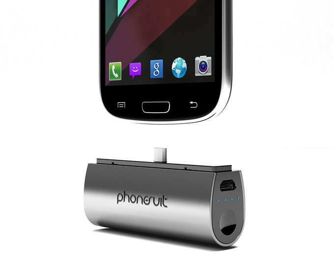 PhoneSuit External 2600 mAh Battery Pack