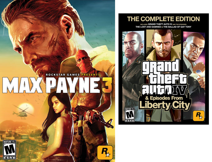 Grand Theft Auto IV / Max Payne 3 Bundle