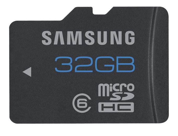 Samsung 32GB microSD Card Class 6