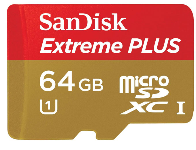 SanDisk Extreme 64GB microSDHC Memory Card
