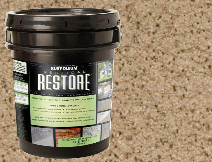 Restore Taupe-Light Brown Vertical Siding