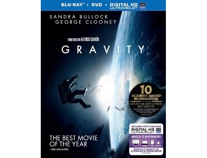Gravity Blu-ray + DVD