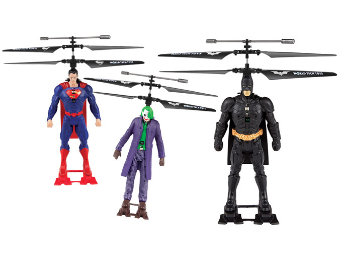 DC Comics RC Superhero Helicopters