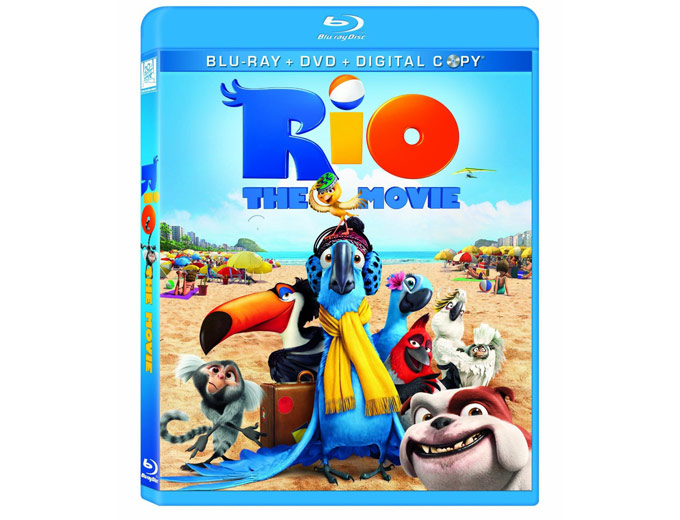 Rio (Blu-ray + DVD + Rio 2 Movie Money)