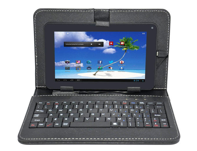 Proscan 7" 8GB Tablet w/ Keyboard & Case