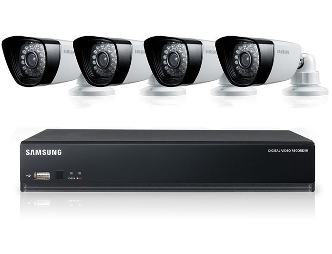 Samsung 4-Ch DVR Security System Refurb