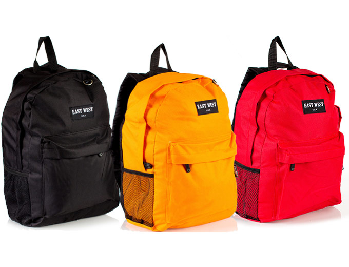 East West B101S Backpack, 12 Color Choices