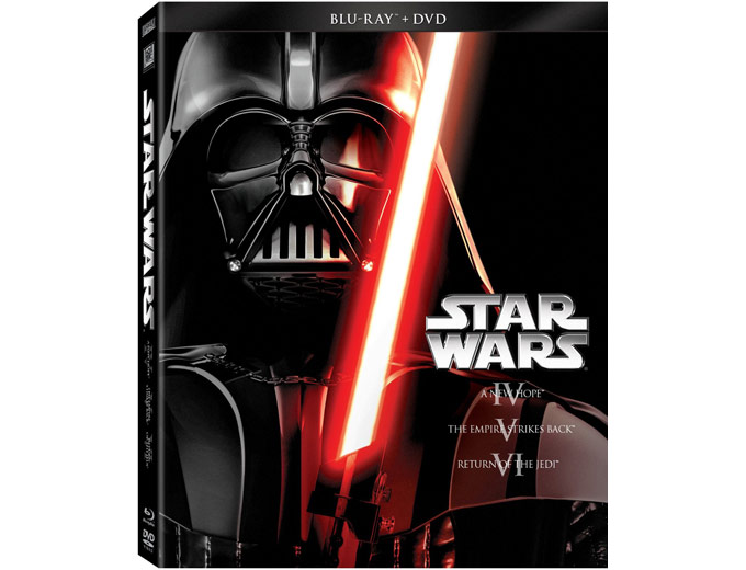 Star Wars Trilogy IV-VI (Blu-ray + DVD)