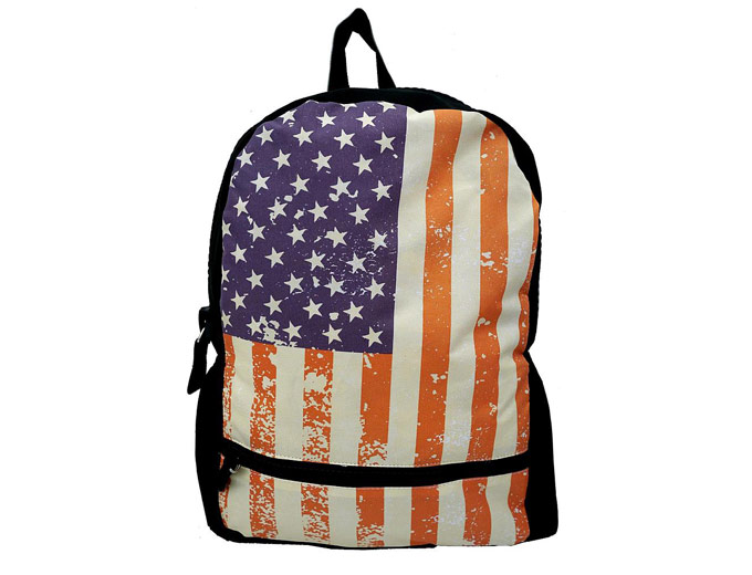 Retro American Flag Backpack