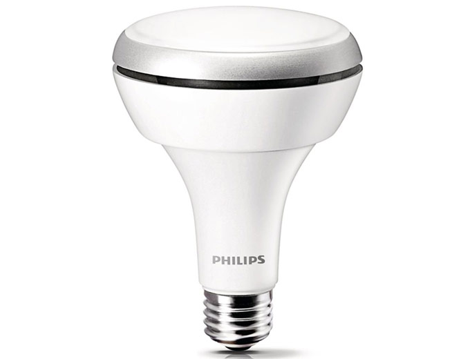 2 Philips Daylight BR30 Dimmable LED Bulbs