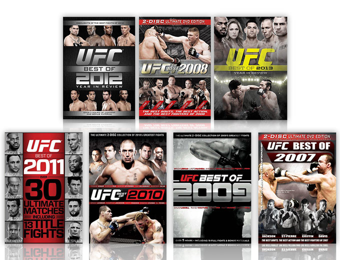UFC Best of the Best 7-DVD Set