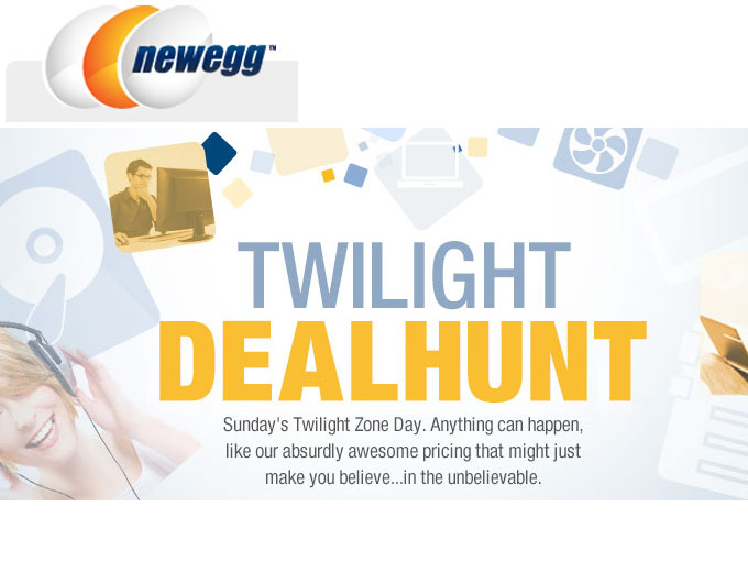 Newegg Twilight Deal Hunt Sale