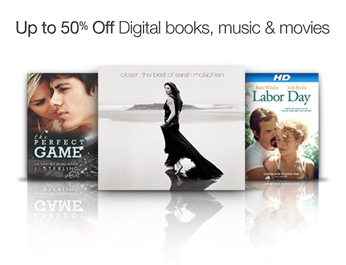 Digital Books, Music & Movies