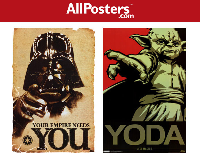 Extra 25% or 35% off Everything at Allposters.com