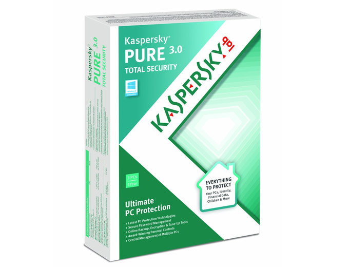 Free Kaspersky PURE 3.0 - 3 PCs