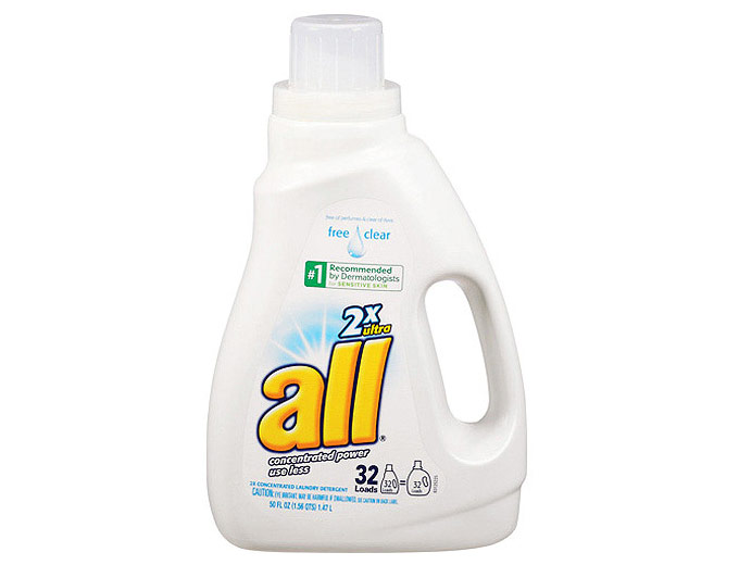 All 2X Ultra Free Clear Liquid Detergent