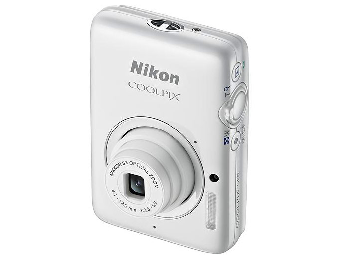 Nikon Coolpix S02 White 13.2MP Camera