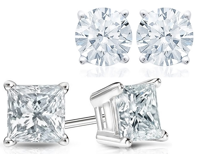 Diamond Studs Spring Sale - Up to 98% off