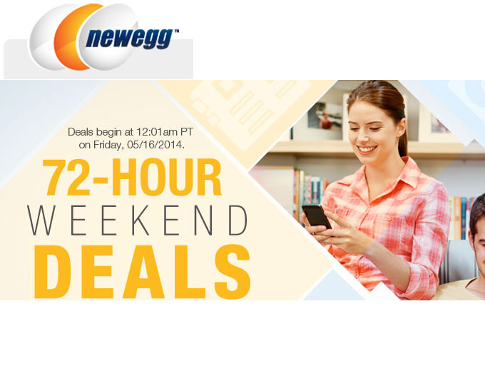 Newegg 72 Hour Weekend Sale Event
