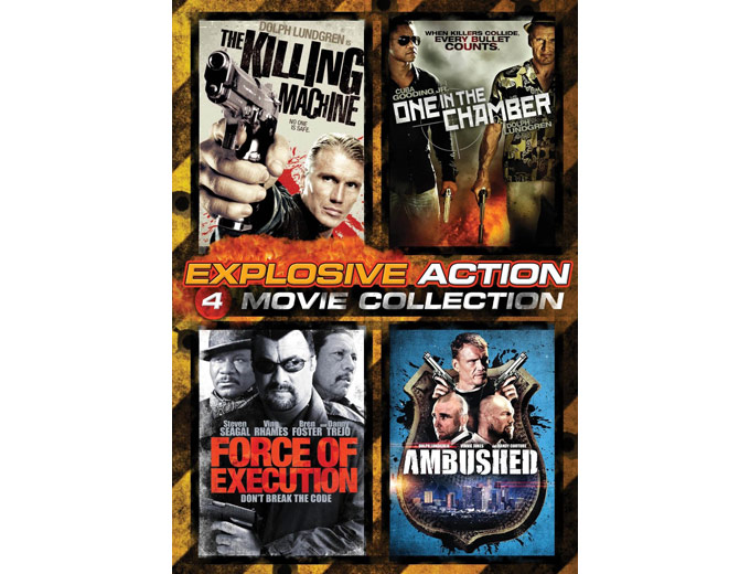 Explosive Action 4-Pack DVD Set