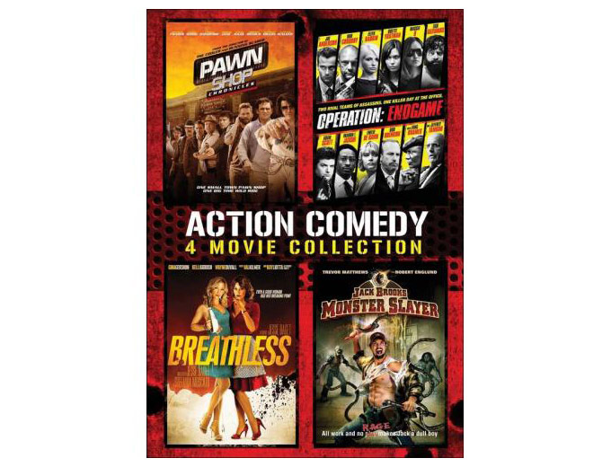 Action Comedy 4-Pack DVD Set