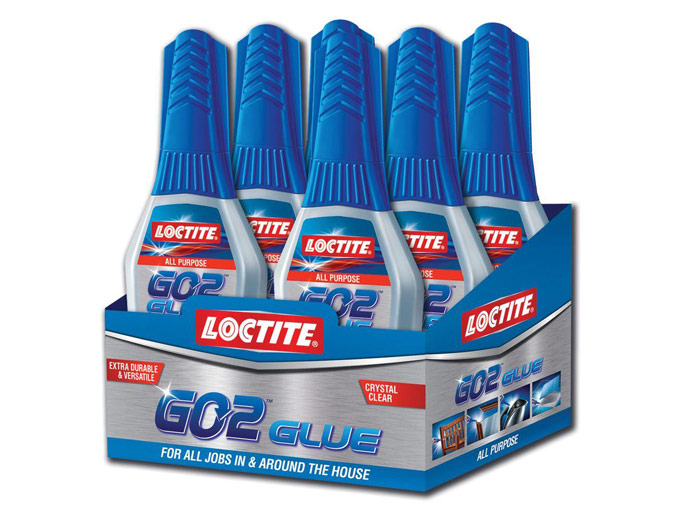 6-Pack Loctite 3.5 fl.-oz. GO2 Glue