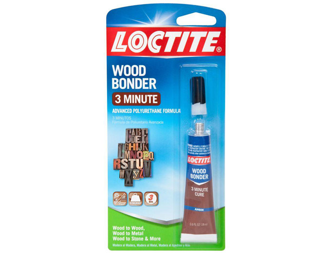 6-Pack Loctite Fast Curing Wood Bonder