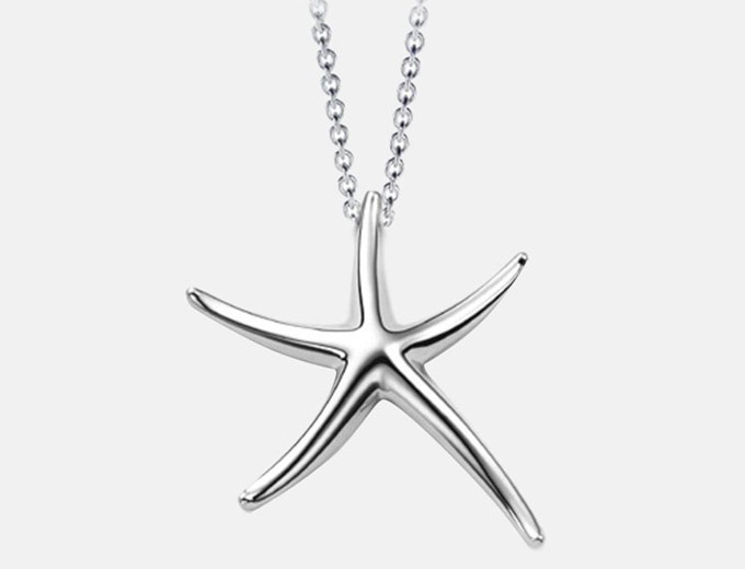 Tiffany Inspired Edmon Starfish Necklace