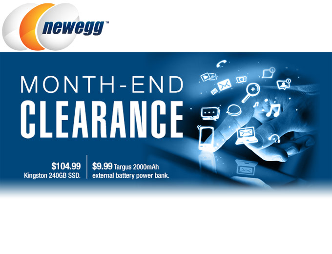 Newegg Month-End Clearance Sale - Great Deals