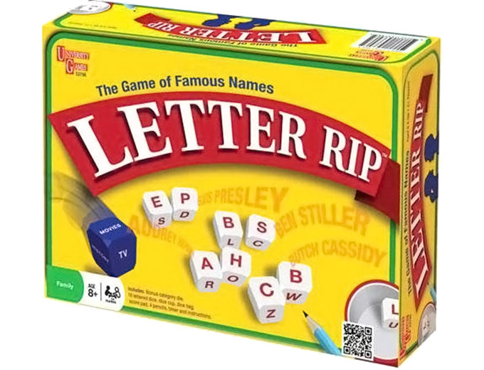 Letter Rip Board Game