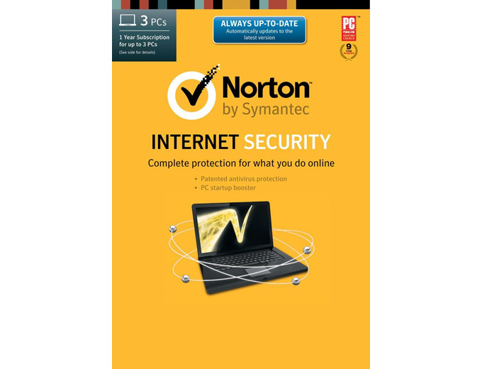 Norton Internet Security 2014 - 3PCs