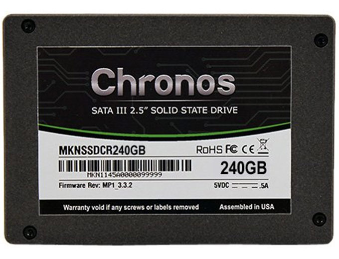 Mushkin Chronos 240GB 2.5" SSD