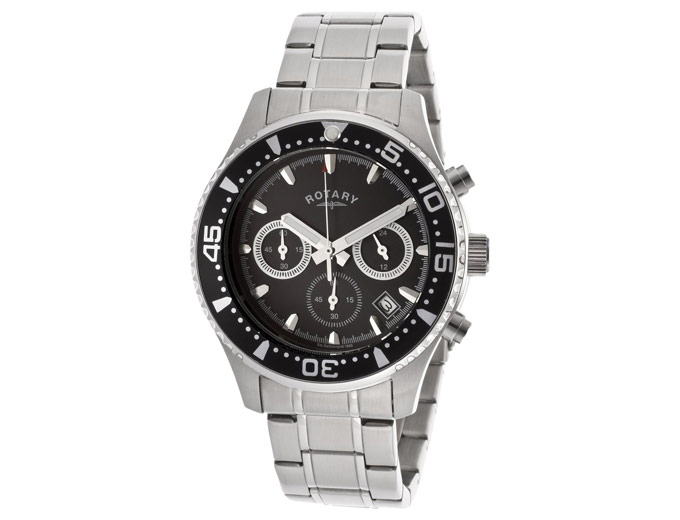 Rotary Men's Stainless Steel Watch
