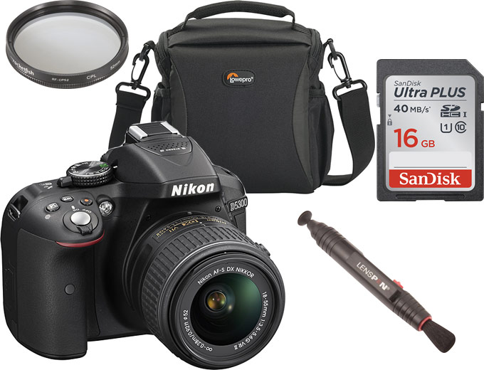 Nikon D5300 24.2MP DSLR Camera Kit