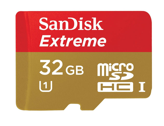 SanDisk Extreme 32GB microSDHC Memory Card