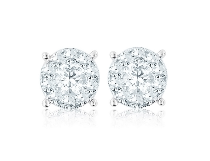 $4,999 off 14K 1.50 Carat Diamond Stud Earrings