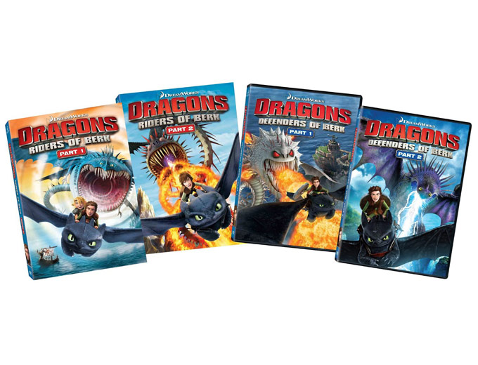 Dragons Defenders of the Berk DVD Bundle