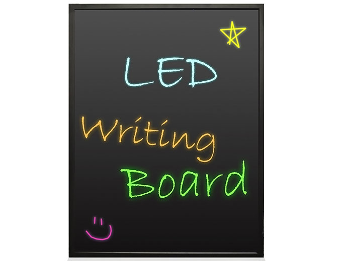 Pyle Illuminated LED Writing Board