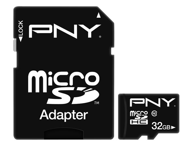 PNY Professional 32GB microSDHC Flash Card