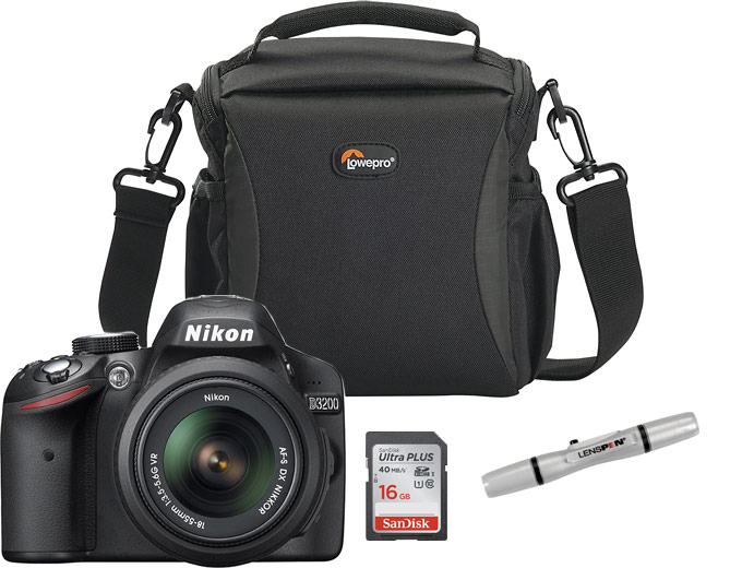 Nikon D3200 24.2MP DSLR Camera Kit