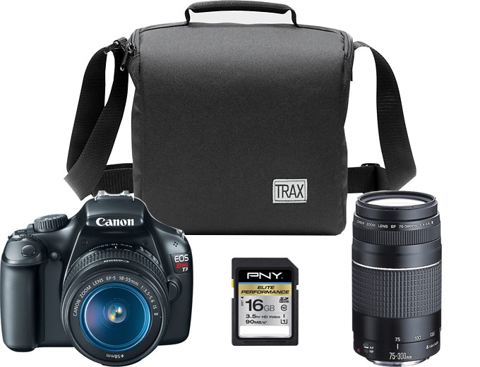 Canon EOS Rebel T3 12.2MP DSLR Camera Kit