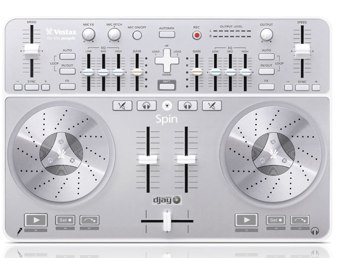 Vestax Spin DJ USB Controller