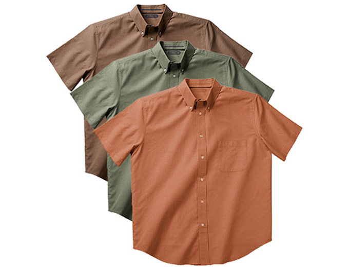 3Pk Zorrel 100% Cotton Short Sleeve Shirts