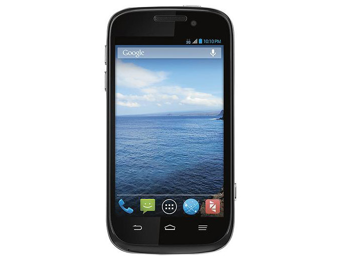 Zact Awe No-Contract Cell Phone - Black