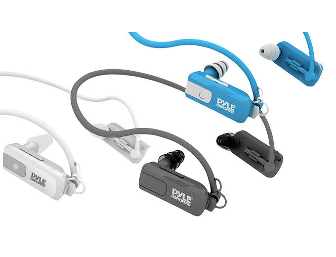 Pyle Waterproof Headphones w/ MP3 Player