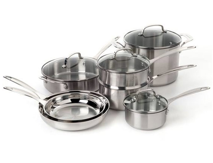 Cuisinart Classic Stainless 11pc Cookware Set