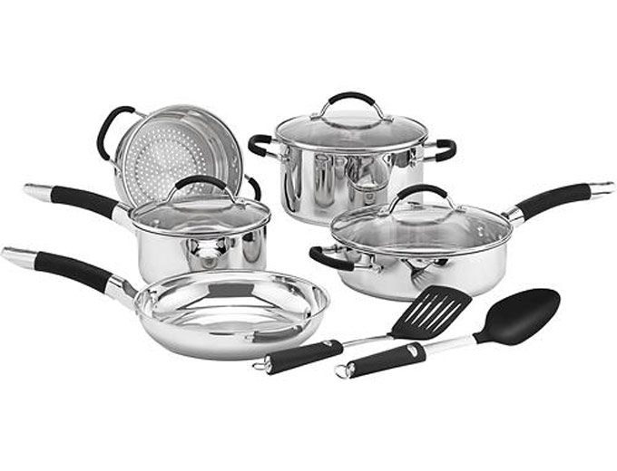 Cuisinart HW86-10 Stainless Cookware Set