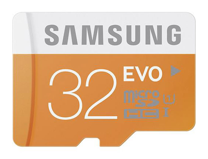 Samsung 32GB EVO microSD Memory Card